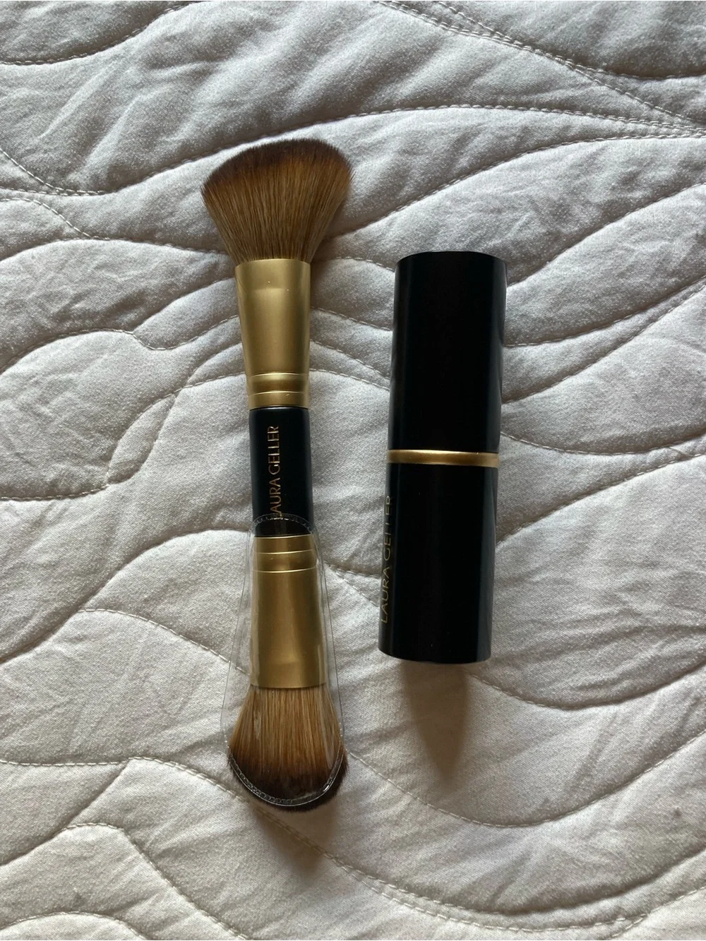 Laura Geller Face it All 2 Piece Double-Ended Makeup Brush Set